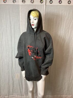 Cactus Jack by Travis Scott X Air Jordan Suede Hoodie; Size: 2XL